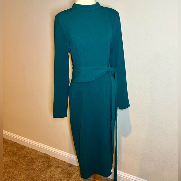 ASOS Emerald Green Dress - Picture 3 of 3